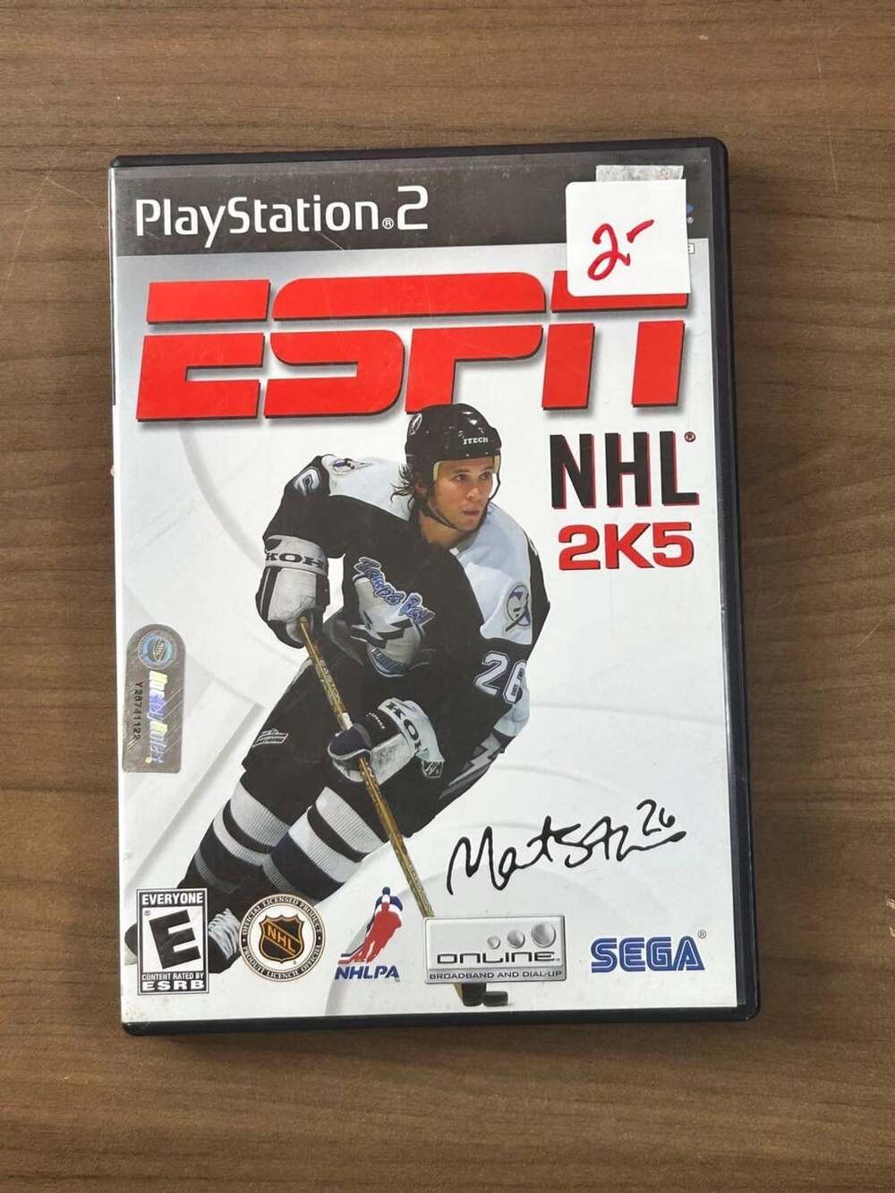 ESPN NHL 2K5 Sony PlayStation 2 PS2 Sega Disc Case Manual CIB Complete